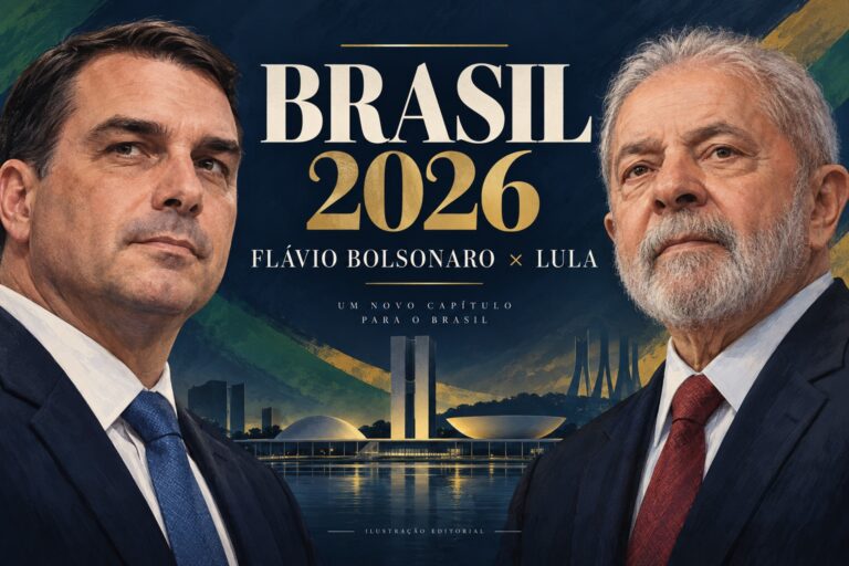 Flávio Bolsonaro e Lula no segundo turno: liberdade econômica, responsabilidade e o futuro do Brasil